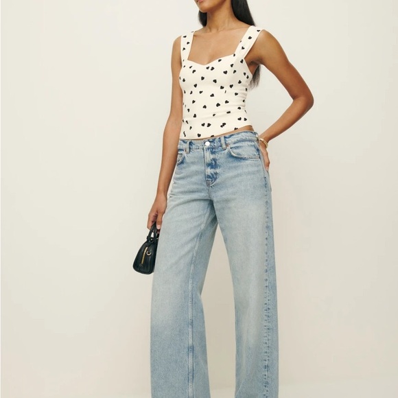 Reformation Hester Top New With Tags - Picture 2 of 4